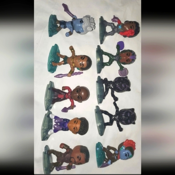 :* 2022 McDONALDS Disney Marvel Black Panther Wakanda Forever HAPPY MEAL TOYS - Picture 2 of 12